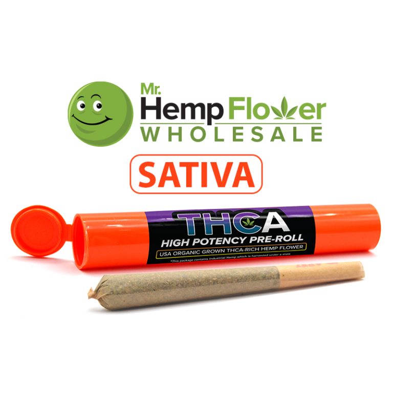 Sativa THCa Prerolls - 1 Gram Each - Mr. Hemp Flower